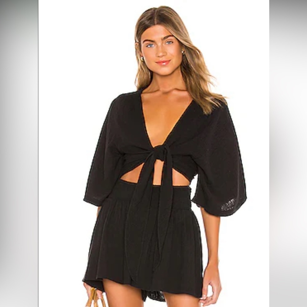 Anaak Samode Smocked Shorts Black